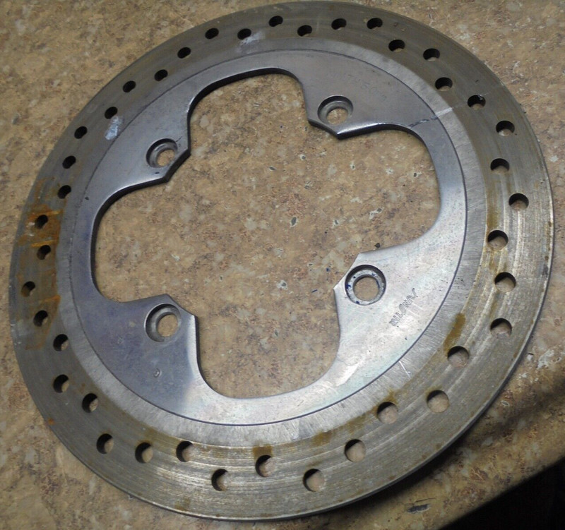 2001 Triumph Sprint RS 955I 955 I Rear Back Disk Brake Rotor Wheel Rim 01