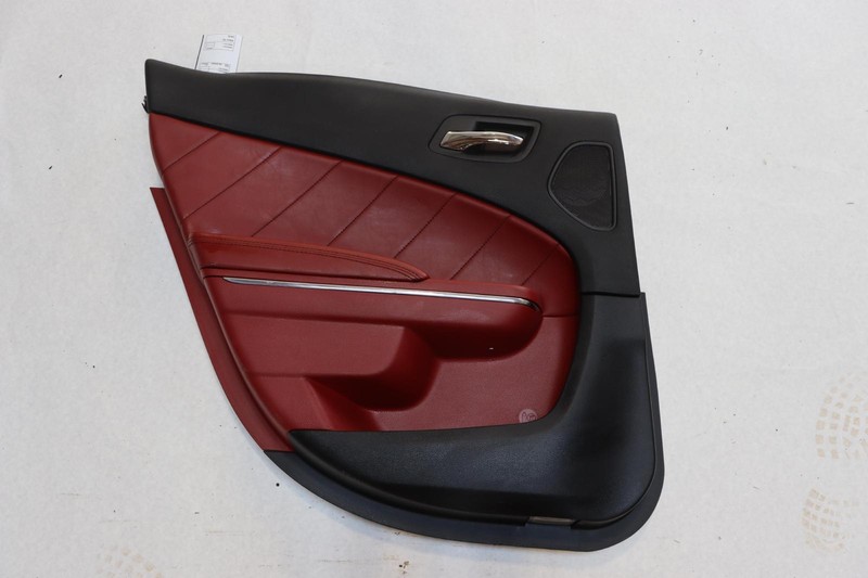 2011-2013 DODGE CHARGER REAR LEFT SIDE DOOR TRIM PANEL COVER LEATHER OEM