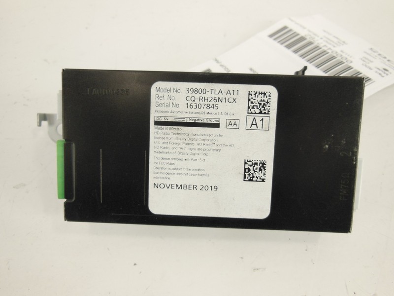 2017-2022 Honda CR-V Satellite Tuner Module OEM 39800-TLA-A11