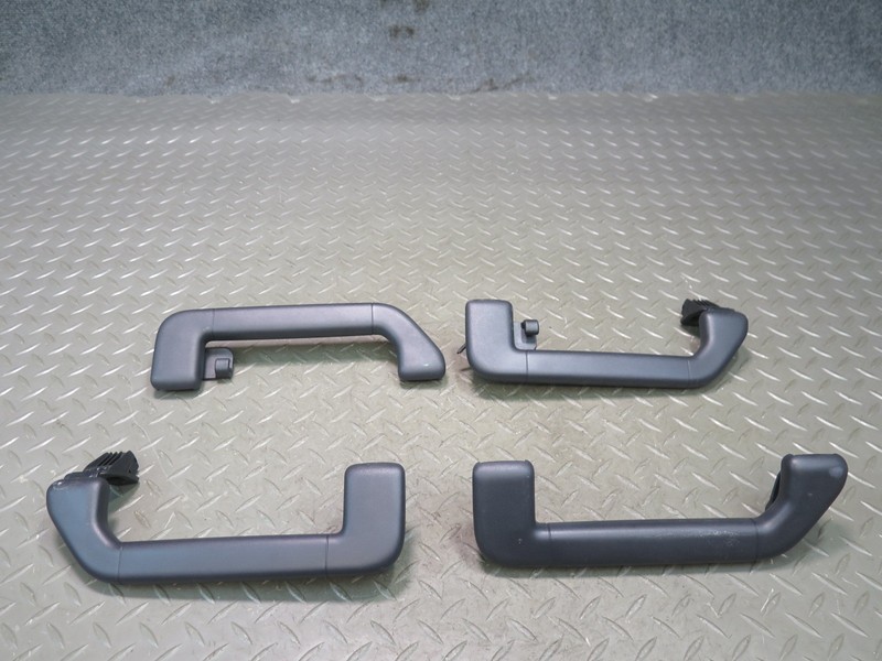 2011-2018 PORSCHE CAYENNE 958 FRONT & REAR OVERHEAD GRAB HANLDE BLACK SETOF 4