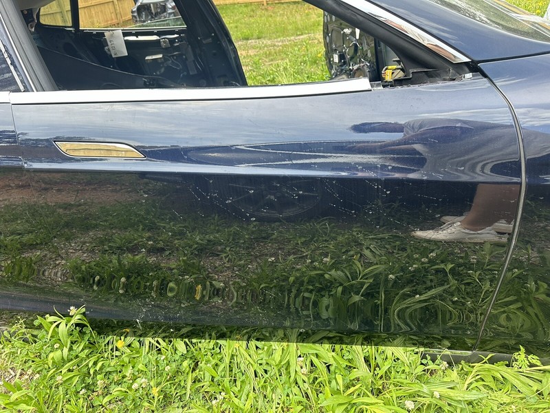 2012-2021 TESLA MODEL S FRONT RIGHT DOOR SHELL PANEL BLUE N-1129