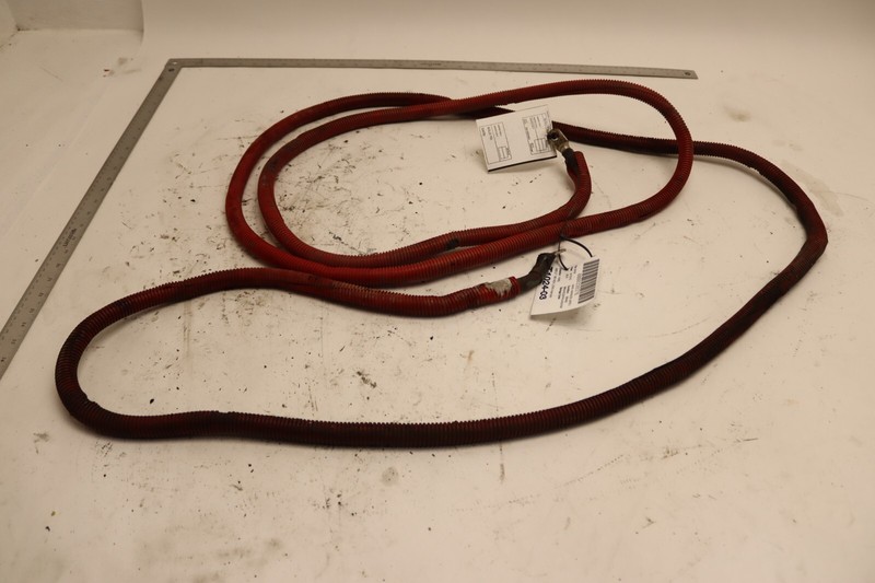 17-24 INTERNATIONAL LT625 CUMMINS ABOUT 185 INCH LONG BATTERY CABLE WIRE POS OEM
