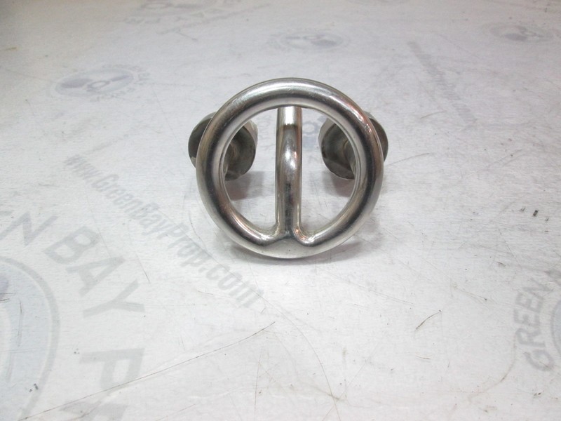 Stainless Steel Boat Ski Tow Rope Hook Eye 3 3/8" DIA