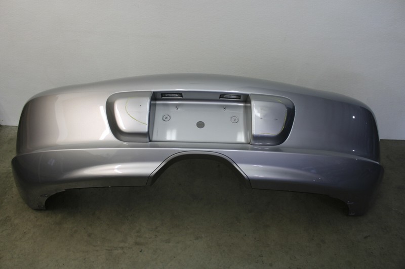 Porsche Rear Bumper Cover Panel GT Silver Metallic Boxster Oem 2005-2008