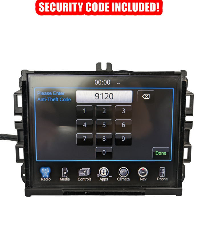 2013 - 2016 Dodge RAM JEEP VP4 RA4 OEM Navigation GPS Radio MP3 Player Screen