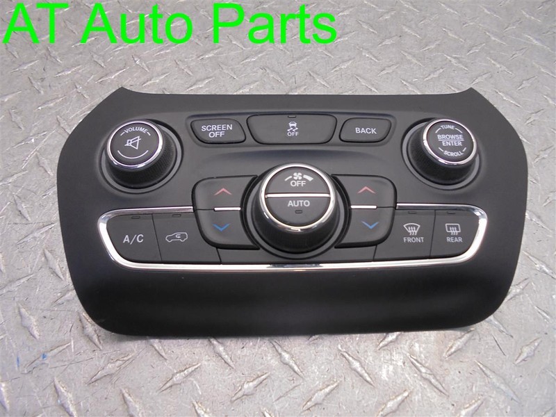 2014-2018 JEEP CHEROKEE DUAL ZONE TEMPERATURE CONTROL OEM 5091436AG, 68293525AC