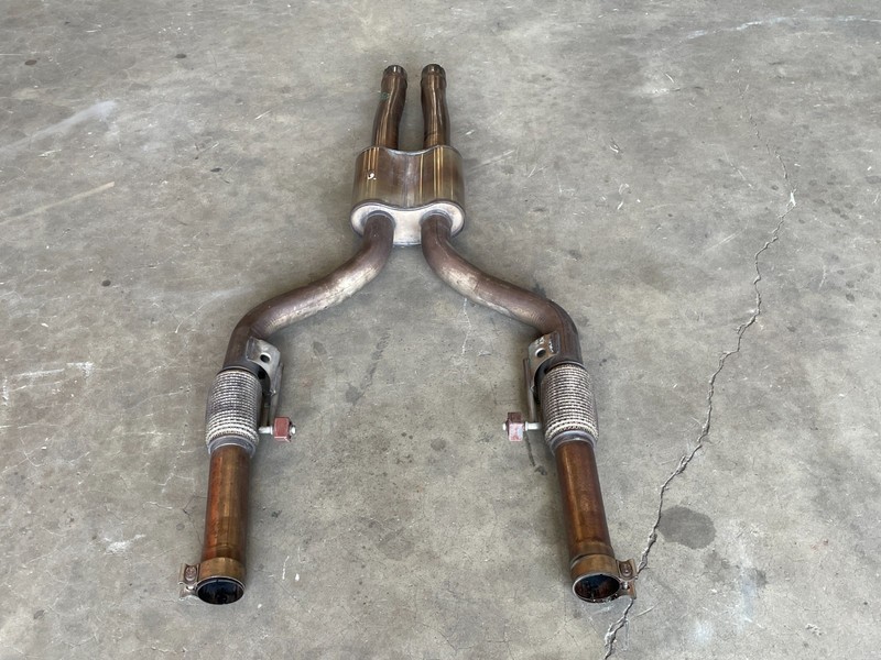 17-22 Alfa Romeo Giulia Quadrifoglio Exhaust Resonator Silencer 2.9L 1581 OEM