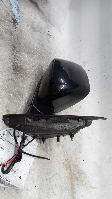 2016 Jeep Cherokee Right Door Mirror Black Used OEM 555810 Chip on Top