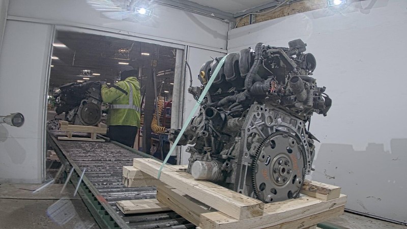 2012 Nissan Versa 1.6L Engine Complete Assembly OEM 107K Miles Black FWD