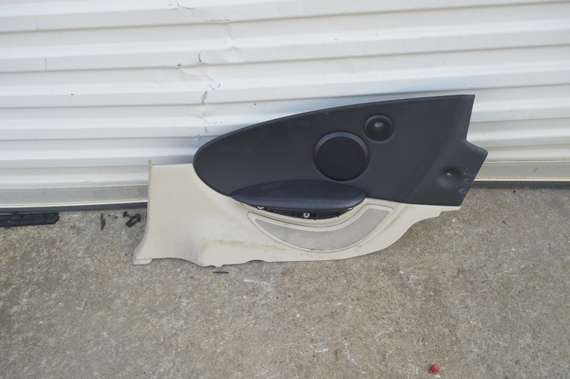 2006-2010 BMW 650I REAR PASSENGER INTERIOR DOOR PANEL COVER W/ AUDIO SPEAKER OEM