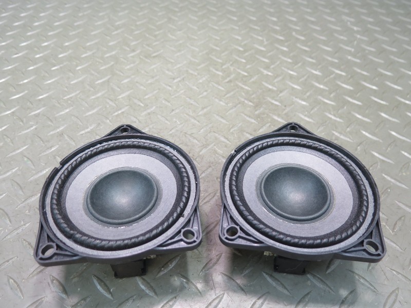 2011-2018 PORSCHE CAYENNE 958 FRONT LEFT & RIGHT DOOR BOSE AUDIO SPEAKER SET