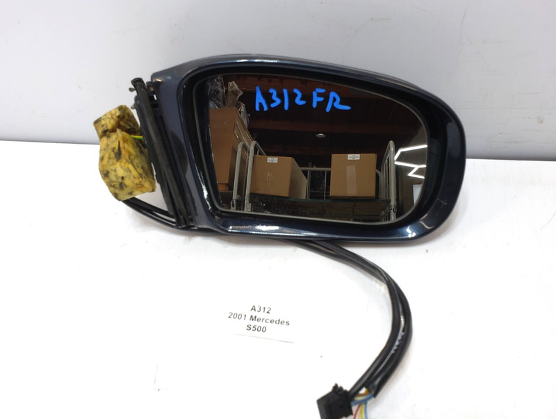 ✅ 00-02 OEM Mercedes W220 S500 Right Passenger Door Exterior Side Mirror NOTE*