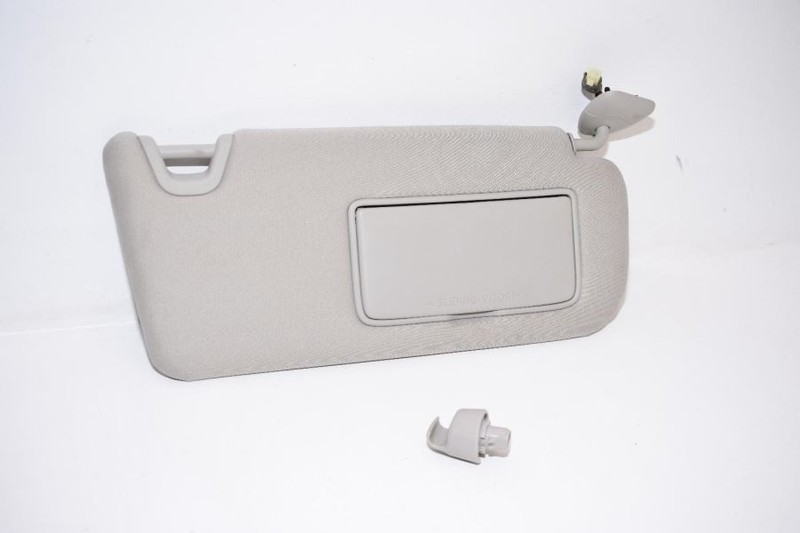 2019-2020 NISSAN ALTIMA 2.5L AT PASSENGER RIGHT SUN VISOR LIGHT GRAYOEM