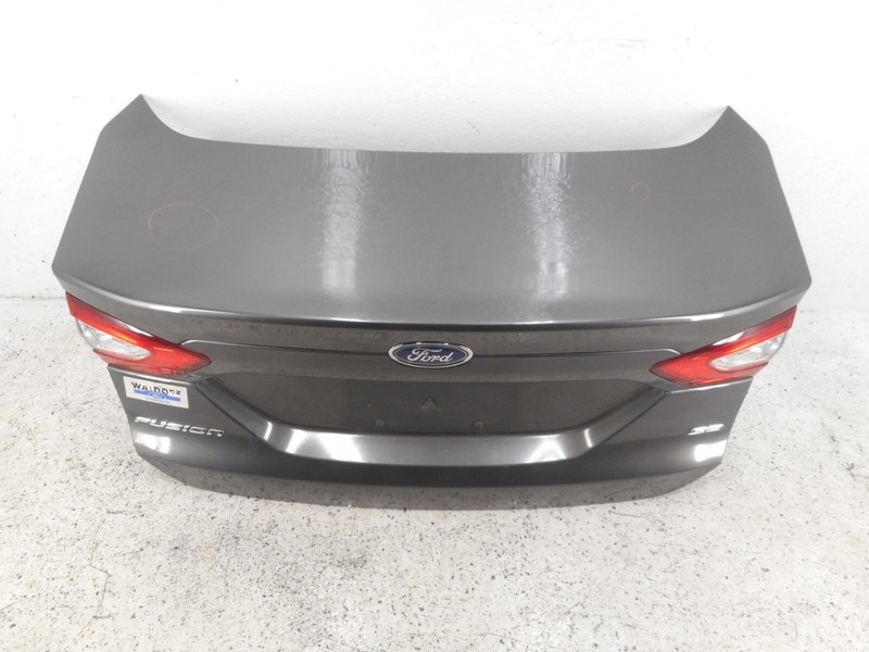 Ford Fusion Trunk Deck Lid W/ Rear View Camera W/O Spoiler OEM 2013-2016