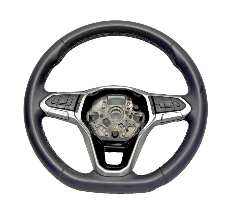 📌 2021 - 2024 VOLKSWAGEN TAOS LEATHER STEERING WHEEL HEATED 2GJ419089NZEG OEM