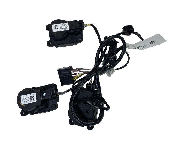 Chevy Silverado air flap 2021 servo actuator set of 3 with harness 1500 84152566