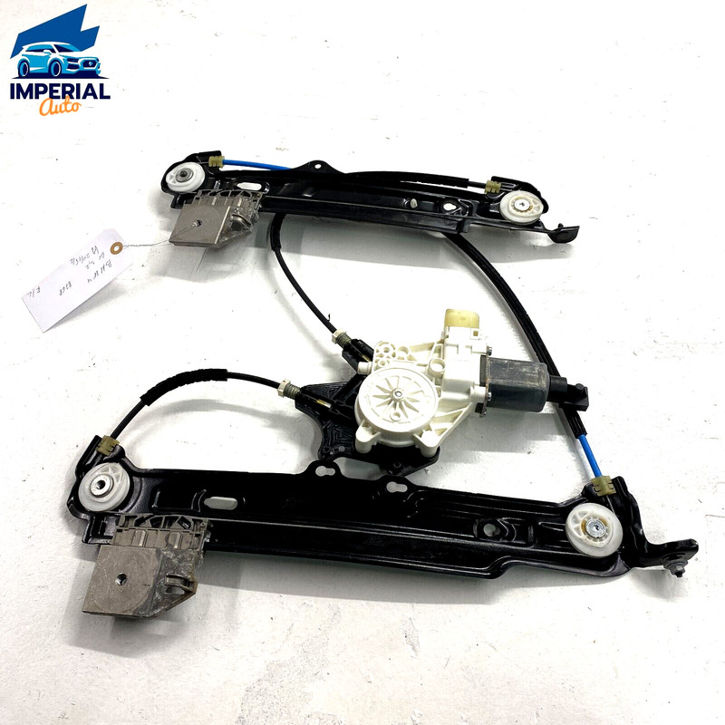 13-19 BMW 428XI F36 REAR LEFT DOOR WINDOW REGULATOR W/ MOTOR OEM 51357365257