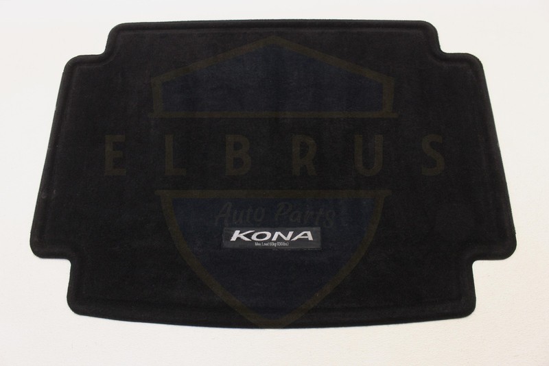 2019 HYUNDAI KONA REAR TRUNK CARGO CARPET COVER MAT BLACK OEM