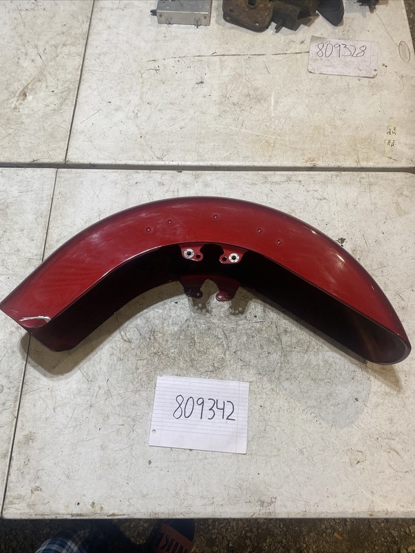 2014 Harley Davidson Ultra Classic Touring OEM Red Front Fender