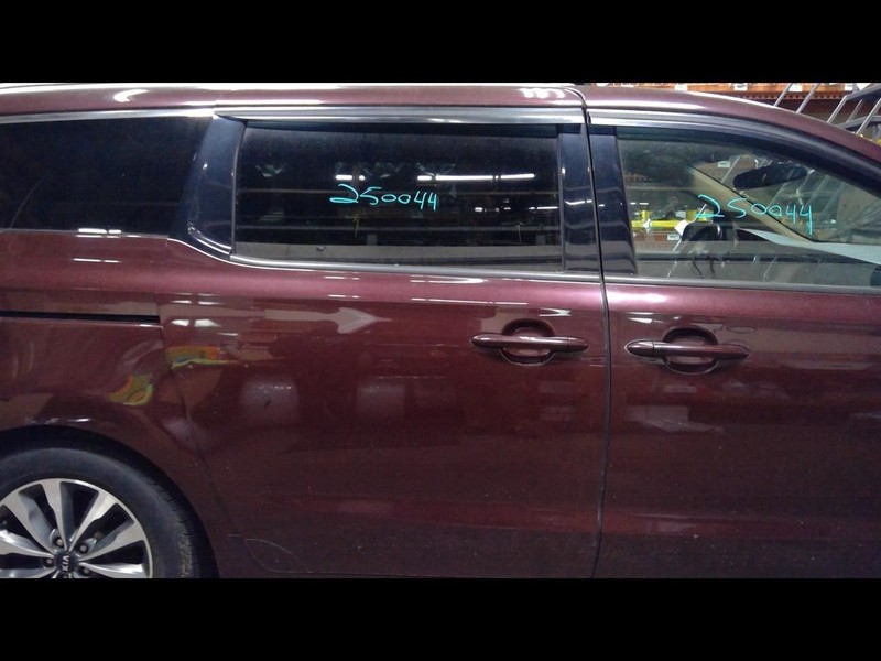 Passenger Rear Side Door With Power Sliding Door Fits 15-20 SEDONA 1530681