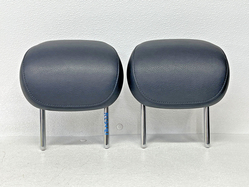 ⭐2012-2015 AUDI A7 A6 REAR RIGHT & LEFT SEAT HEADREST PAIR SET BLACK OEM LOT2421