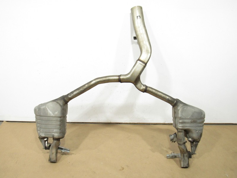 19-23 Mercedes CLS450 C257 2021 3.0L RWD Rear Exhaust Muffler Pipe ;:A