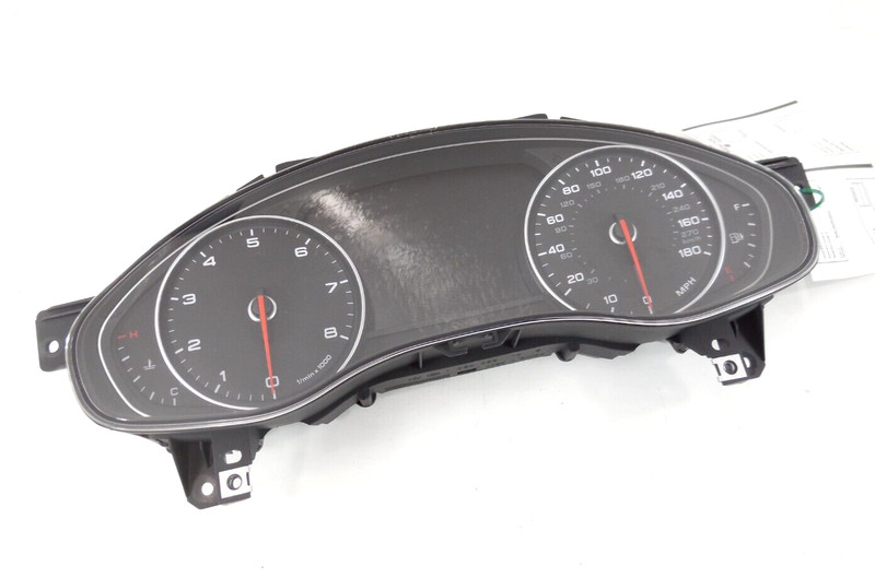 2012 2013 Audi A7 Speedometer Instrument Cluster MPH OEM 100K