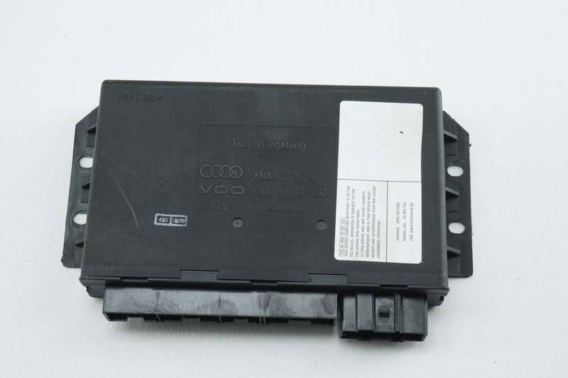 AUDI TT Coupe Body Control Module BCM BCU OEM 2000 - 2002 *