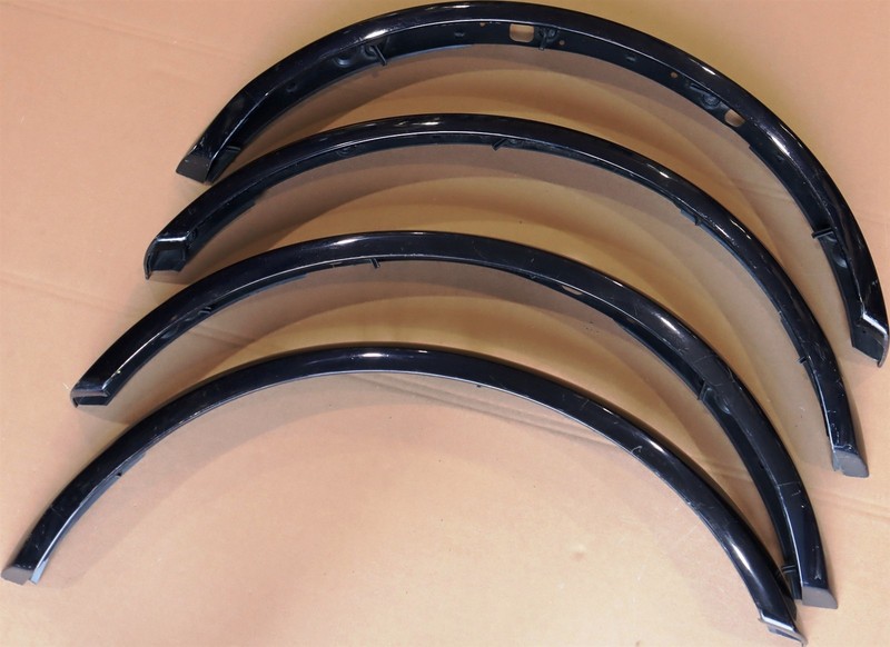 OEM 21-25 Bronco Fender Flares Painted HX BLUE Ford Wheel Opening Factory OE