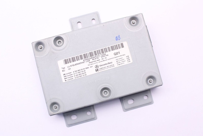 2011 MERCEDES E350 207 TYPE COMMUNICATION INTERFACE COMPUTER CONTROL MODULE OEM