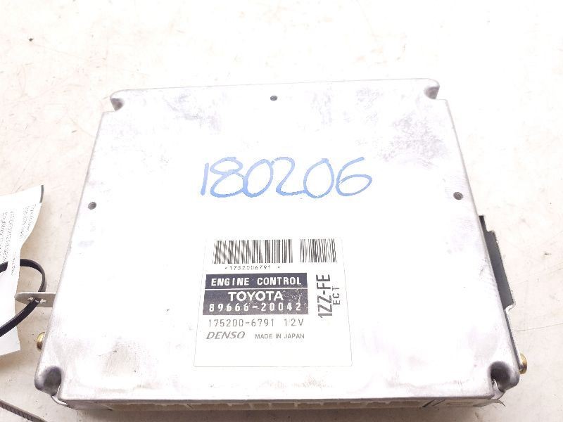 2001 TOYOTA CELICA ENGINE ELECTRONIC CONTROL MODULE ECM ASSEMBLY