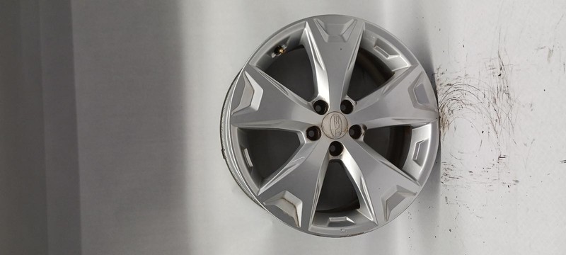 14-'16 SUBARU FORESTER Wheel 17x7 5 spoke alloy OEM Grade B