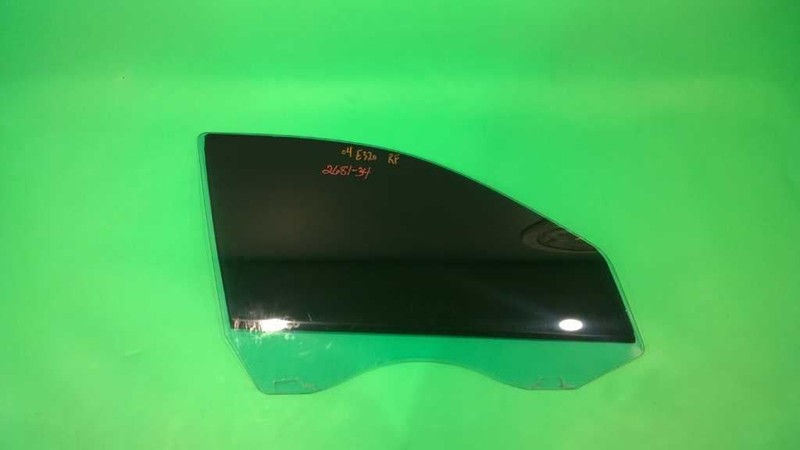 03-09 MERCEDES E320 PASSENGER RIGHT FRONT WINDOW DOOR GLASS OEM 2681-34