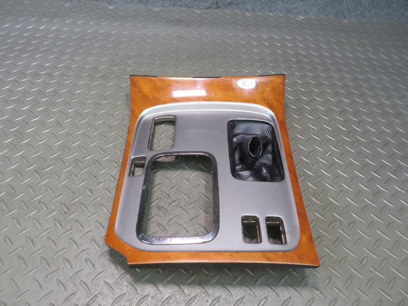 2003-2007 LEXUS UZJ100L LX470 CENTER CONSOLE SHIFTER WOOD TRIM COVERPANEL