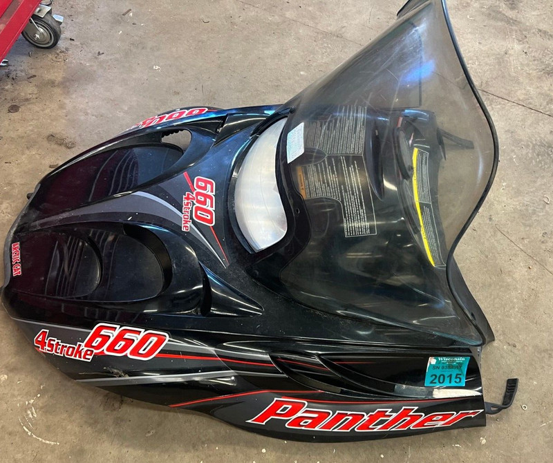Arctic Cat Snowmobile Panther 660 Hood COMPLETE! 1718-944 MIDWEST SHIPPING $100