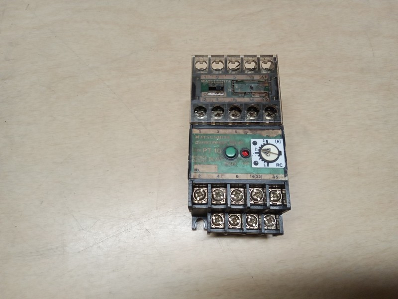 Matsushita BMP650504 Contactor With Matsushita PT-10 Overload Relay
