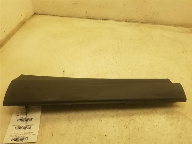 2015 TOYOTA RAV4 LIMITED DRIVER SIDE REAR DOOR MOULDING