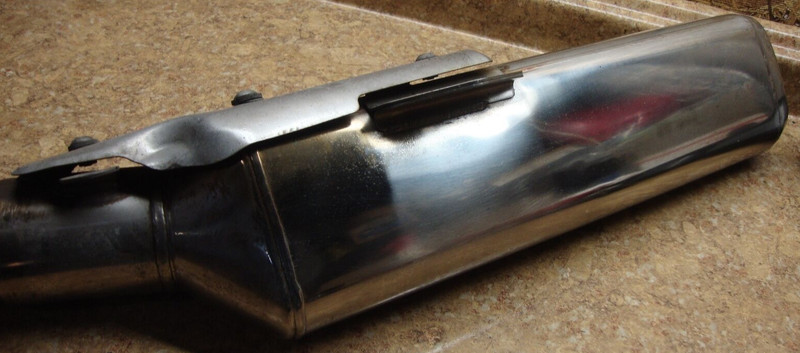 2006 Honda ST1300PA ST1300 ST 1300 PA P Exhaust Muffler Pipe Left Side Silencer