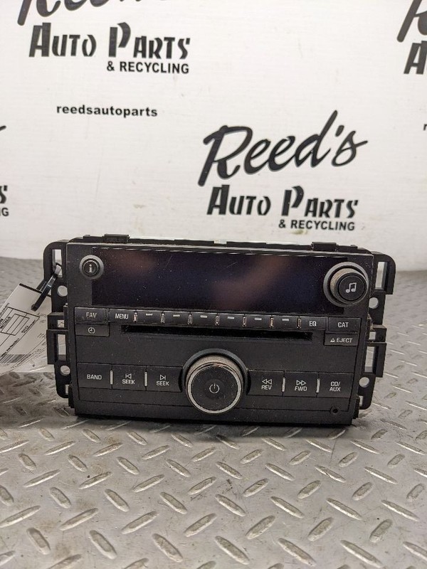 Audio Equipment Radio Am-fm-cd player-MP3 Opt US8 Fits 11-12 IMPALA 1170237