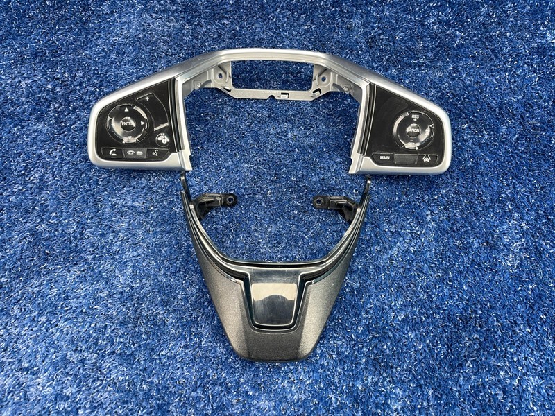 16-21 HONDA CIVIC STEERING WHEEL CRUISE CONTROL RADIO PHONE SWITCH W/ LOWER TRIM