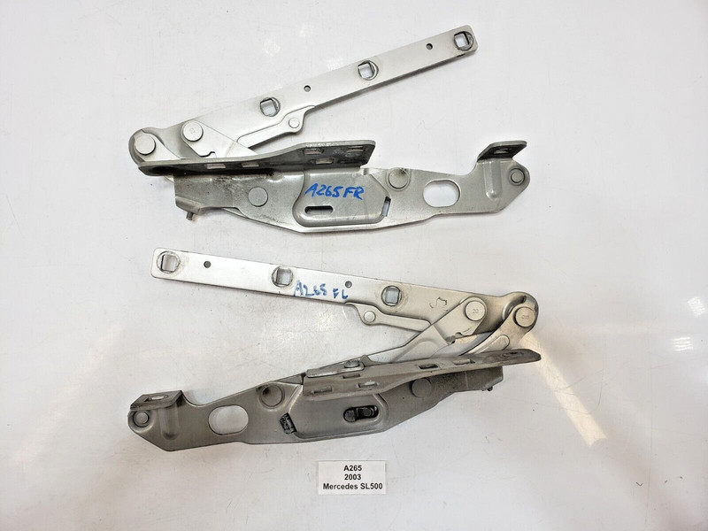 ✅ 03-08 OEM Mercedes R230 SL500 Front Right Left Driver Passenger Hood Hinge