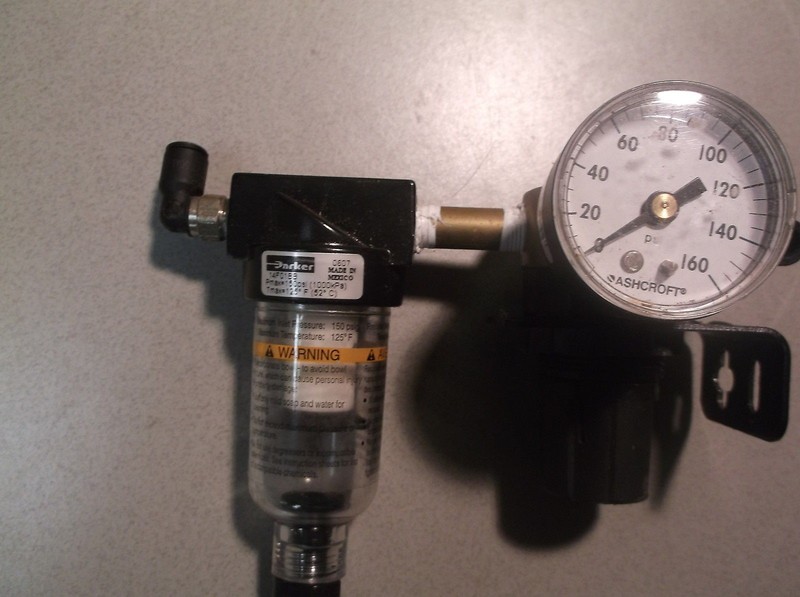 USED PARKER VALVE ASSY FILTER 14F01BB, 20R013FC W/ ASHCRAFT 221-06 FREE SHIPPING