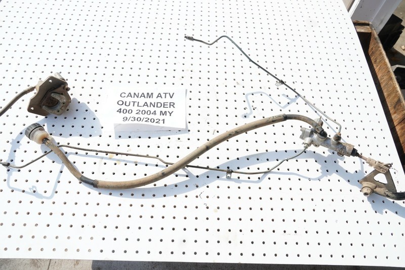 CANAM ATV OUTLANDER 400HO REAR BRAKE ASSY MASTER CYLINDER & CALIPERS 705600254