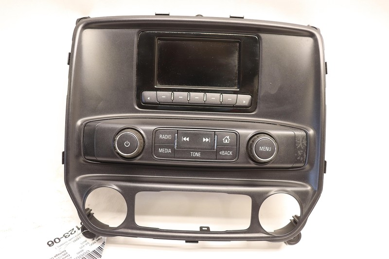 2015-2017 CHEVY SILVERADO 2500 AUDIO RADIO CONTROL SWITCH W/ BEZEL COVER OEM