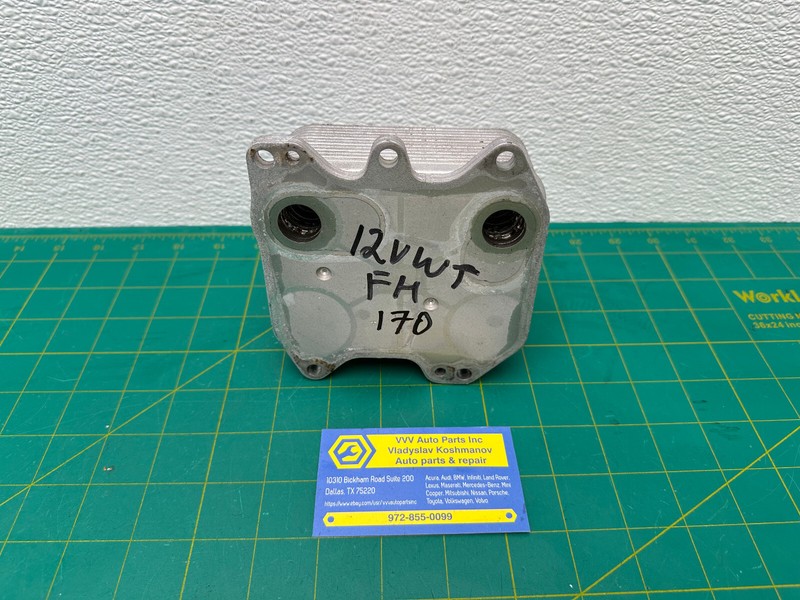 11-17 Volkswagen Touareg 3.6L ENGINE MOTOR OIL COOLER OEM