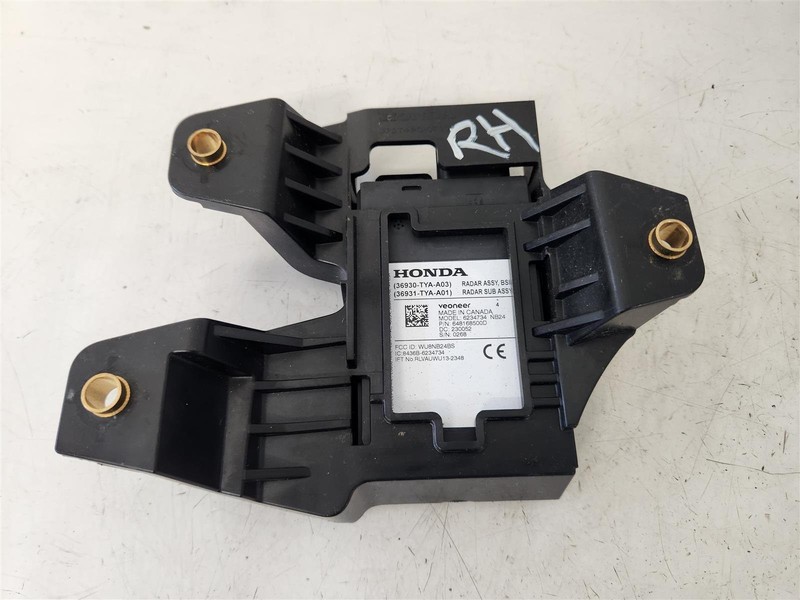 2022-2024 Acura Mdx Rear Passenger Blind Spot Monitor Radar 36931-Tya-A01