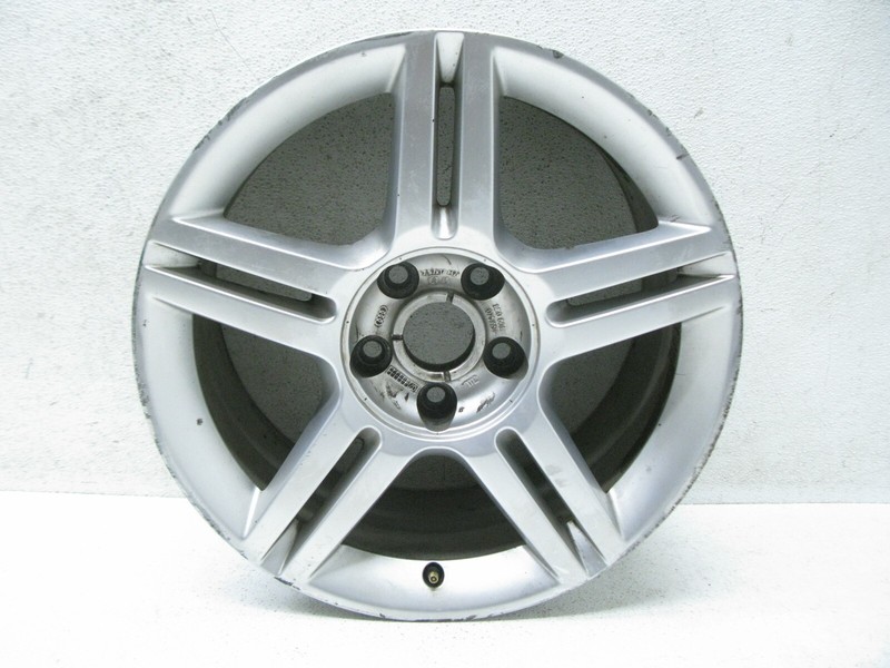 04-09 AUDI B7 A4 RIM WHEEL 5 DOUBLE SPOKE OEM 7.5 17" ET 45 8E0601025 090722 4
