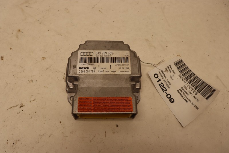 2011-2015 AUDI TTS QUATTRO AIR BAG SRS RESTRAINT CONTROL MODULE OEM