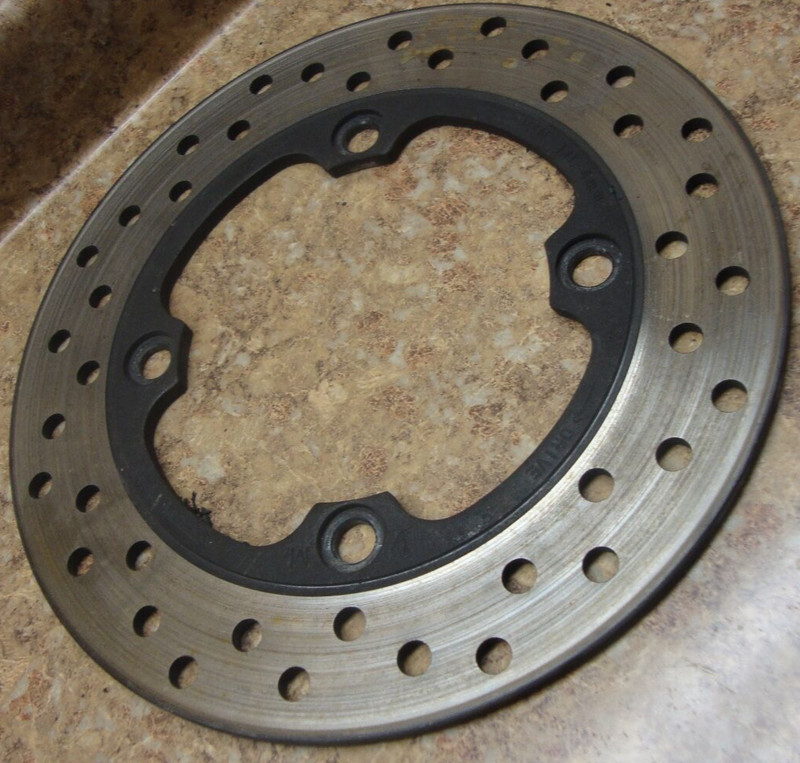 1991 Honda CBR600 CBR 600 F2 CBR600F2 Rear Disk Brake Caliper Rotor 91 F13