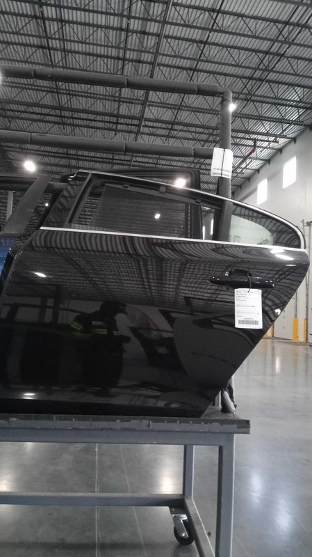 2016 VOLVO S60 Left Rear Door Black 641420 OEM Used 109K Miles